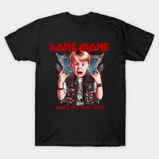 Home Alone - Angels with Filthy Souls Heavy Metal Inspired T-Shirt